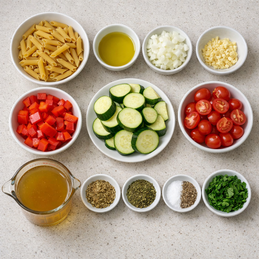 Mediterranean One Pot Pasta