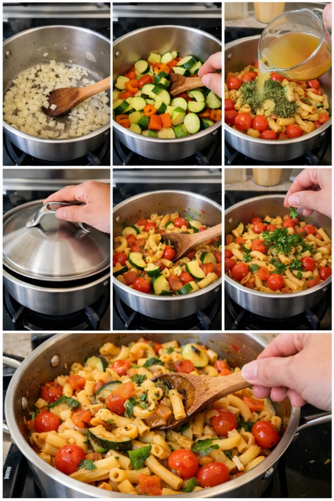 Mediterranean One Pot Pasta
