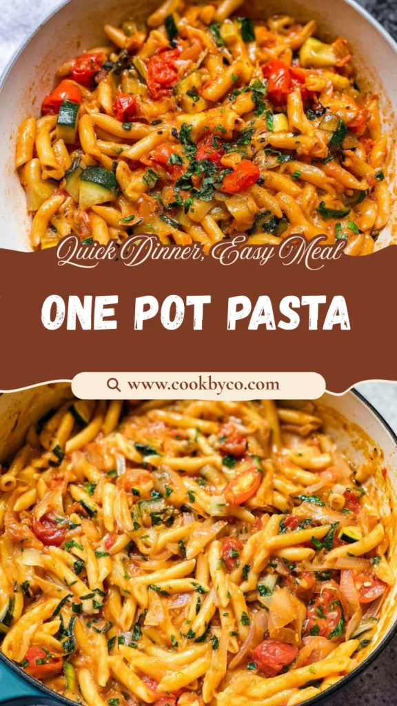 Mediterranean One Pot Pasta