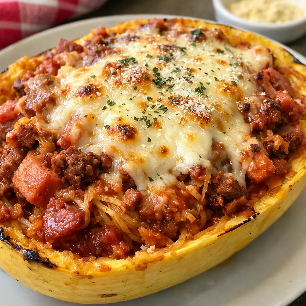 Million Dollar Spaghetti Squash Pasta