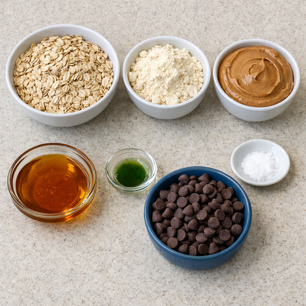 Mint Chocolate Chip Protein Balls