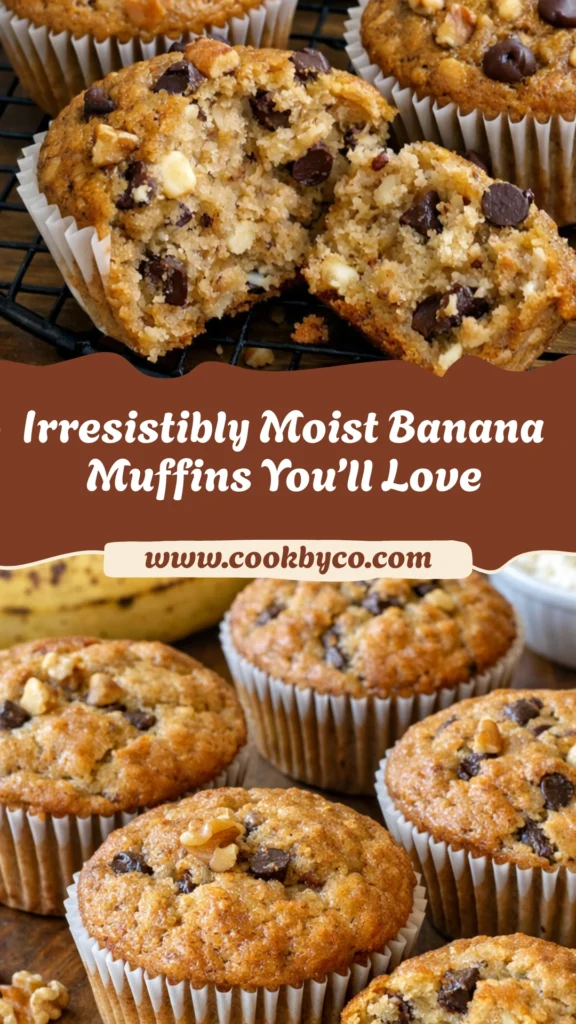 Moist Cottage Cheese Banana Muffins