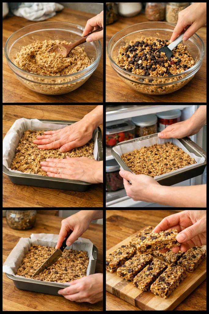 No Bake Granola Bars
