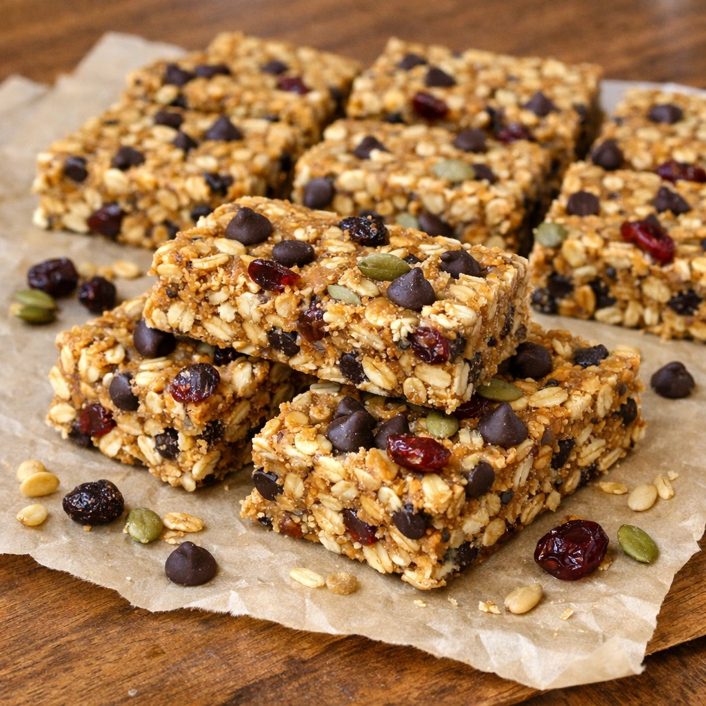 No Bake Granola Bars