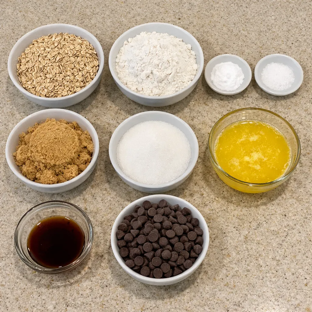 Oatmeal Chocolate Chip Bars