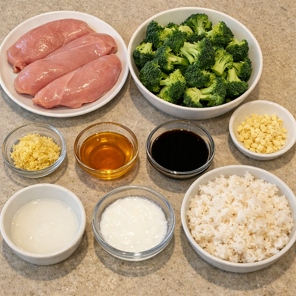 One-Pan Chicken and Broccoli