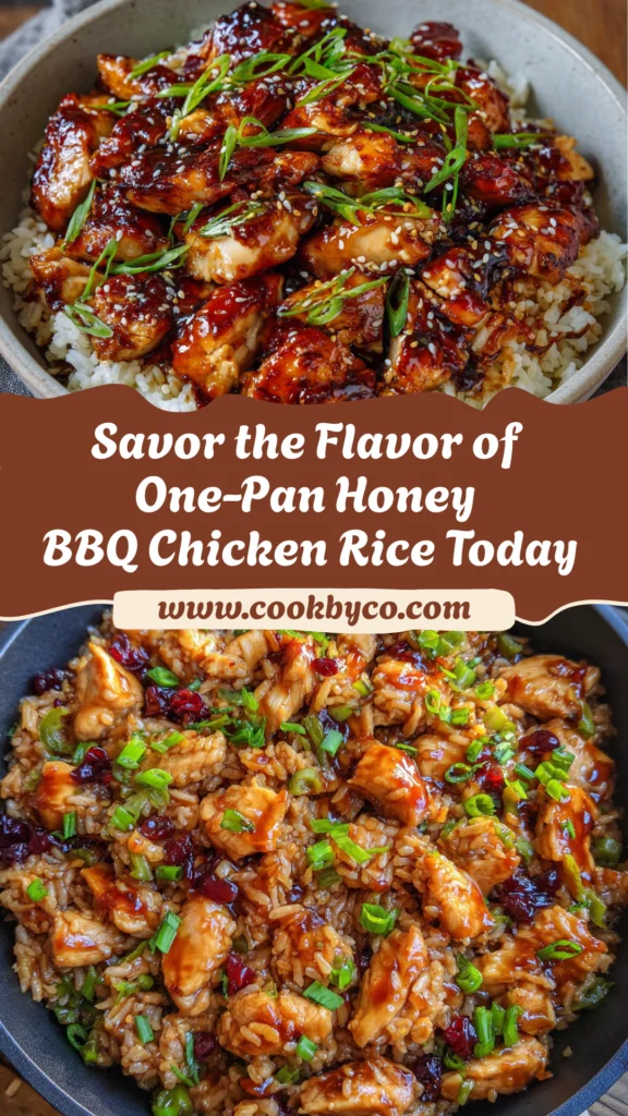 One-Pan Honey BBQ Chicken Rice