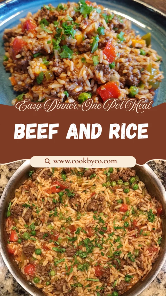 One Pot Beef and Rice