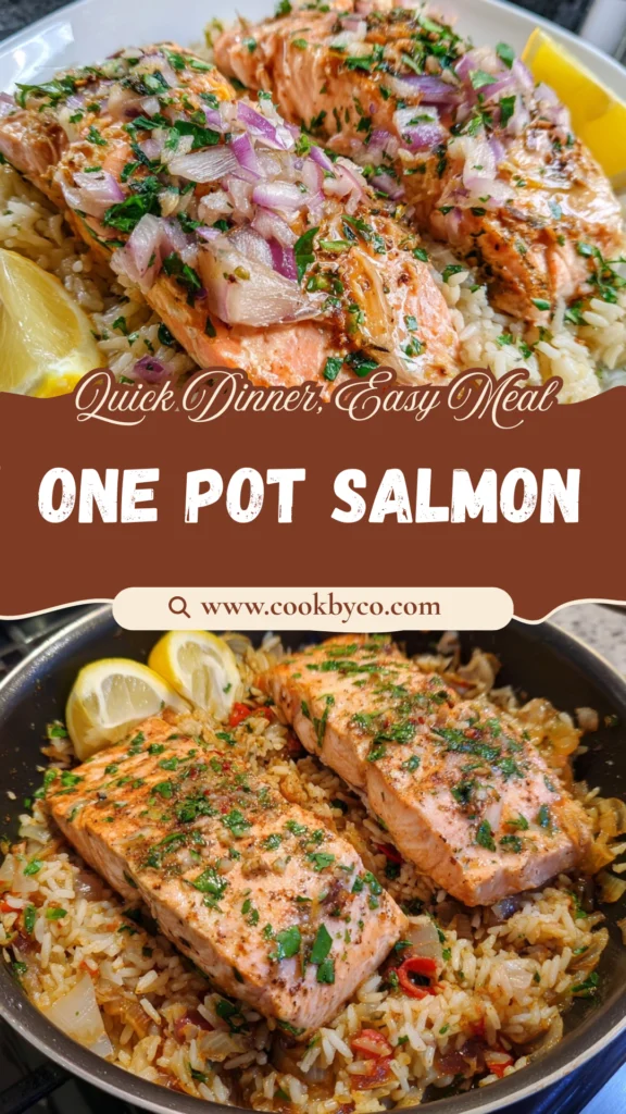 One Pot Salmon and Rice