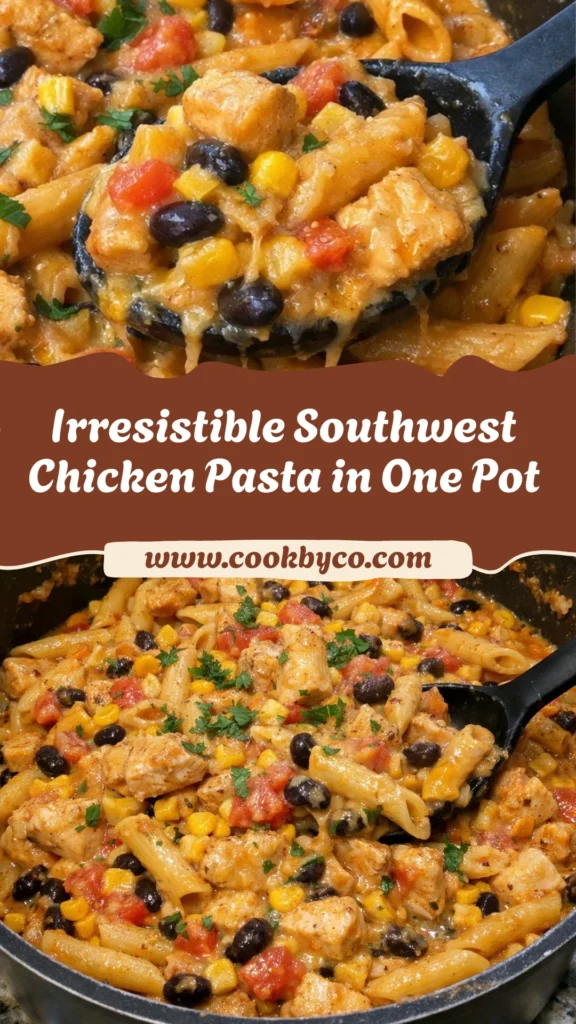 One Pot Southwest Chicken Pasta