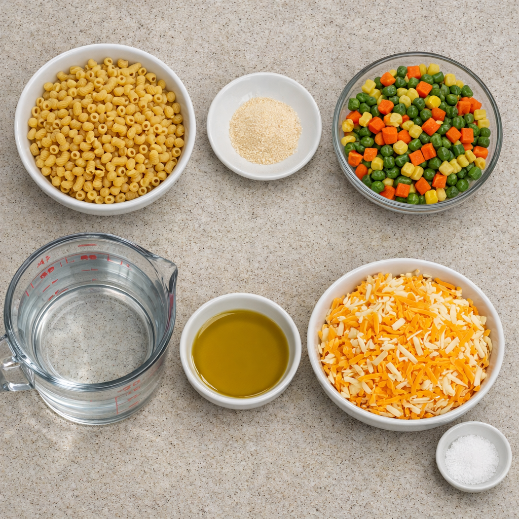 One Pot Veggie Mac and Cheese