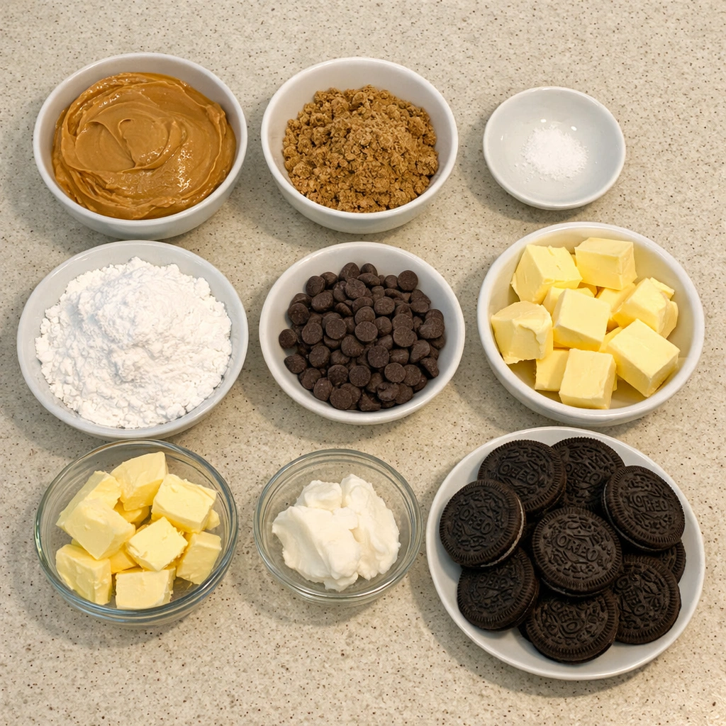 Peanut Butter Oreo Bars