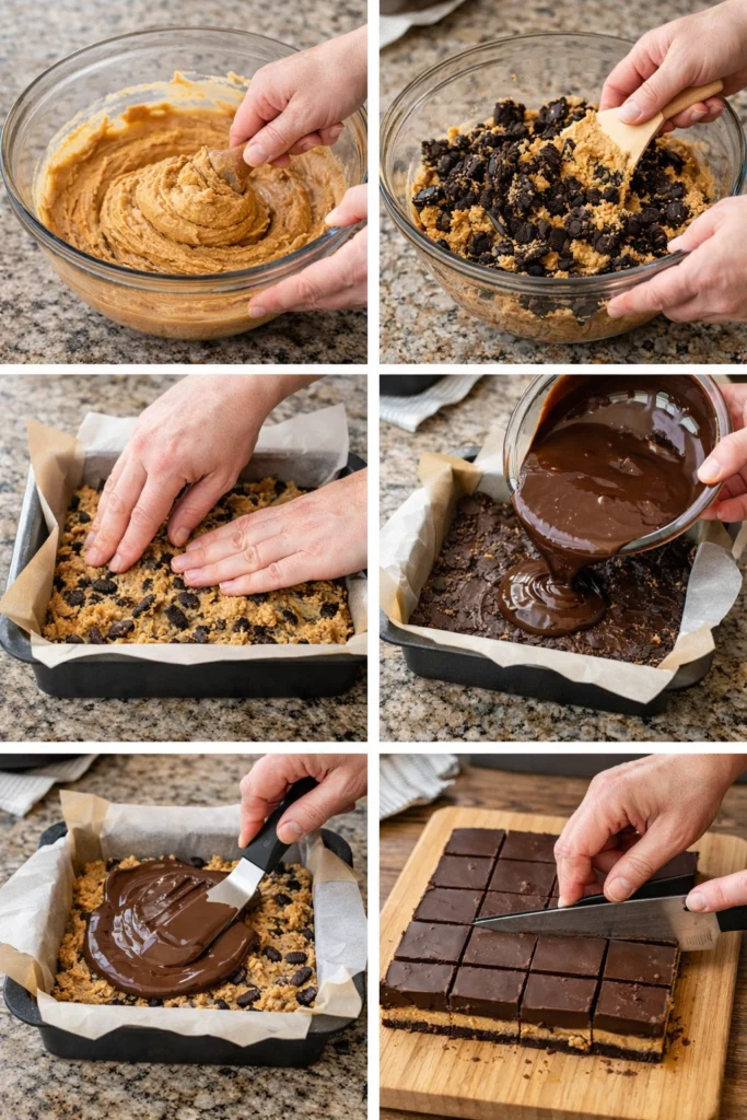 Peanut Butter Oreo Bars