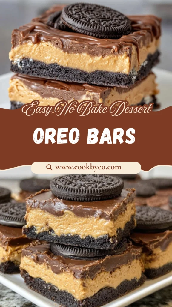 Peanut Butter Oreo Bars