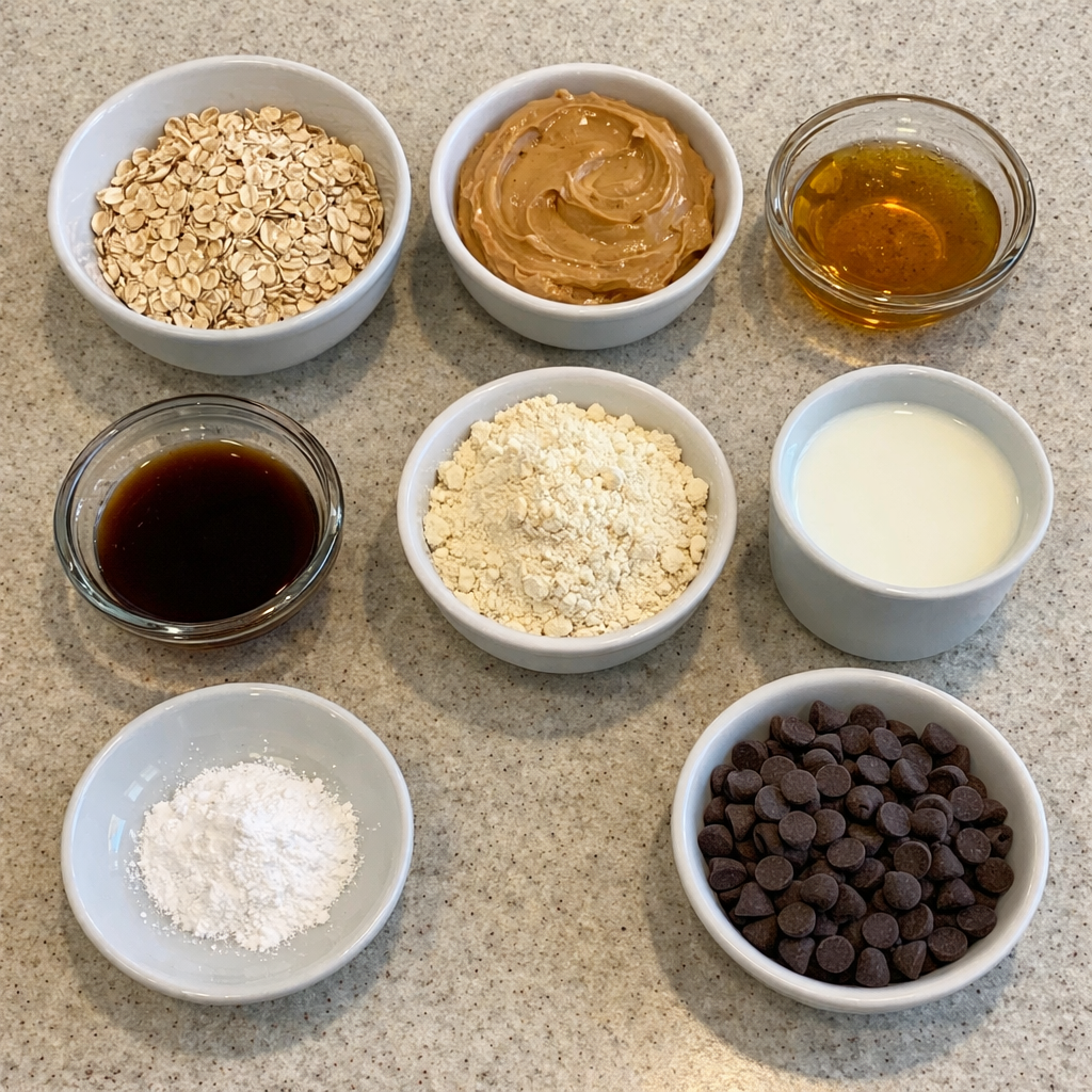 Peanut Butter Protein Oatmeal Cups