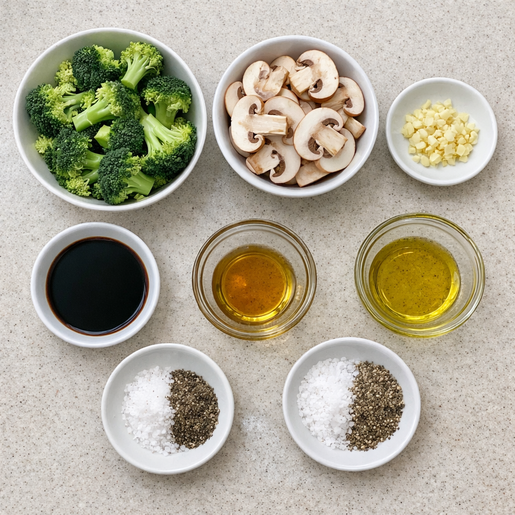 Sautéed Mushroom and Broccoli Stir-Fry