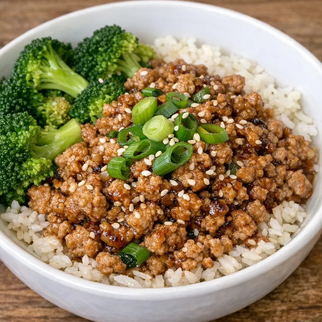 Sesame Turkey Bowls