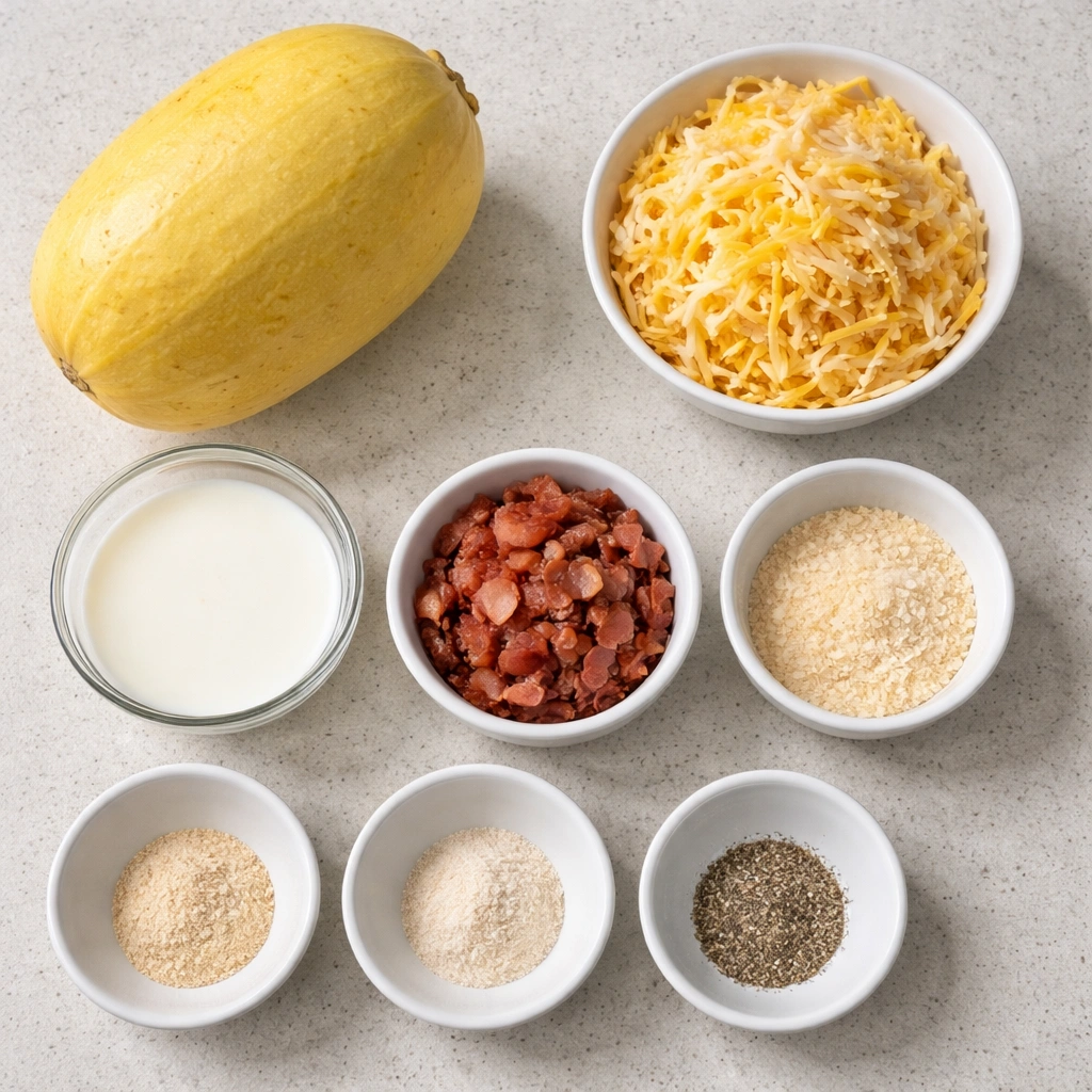 Spaghetti Squash Mac & Cheese