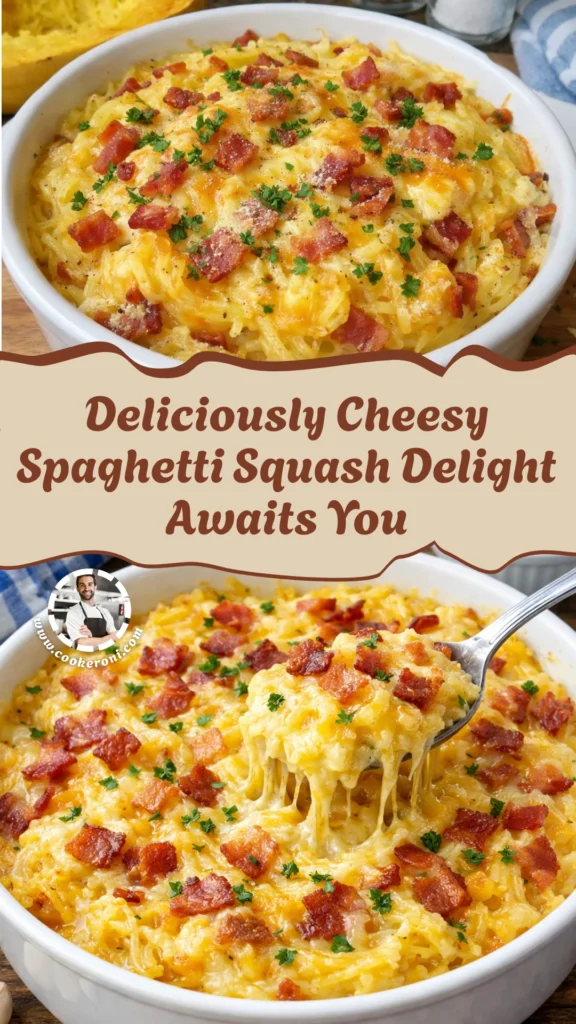 Spaghetti Squash Mac & Cheese