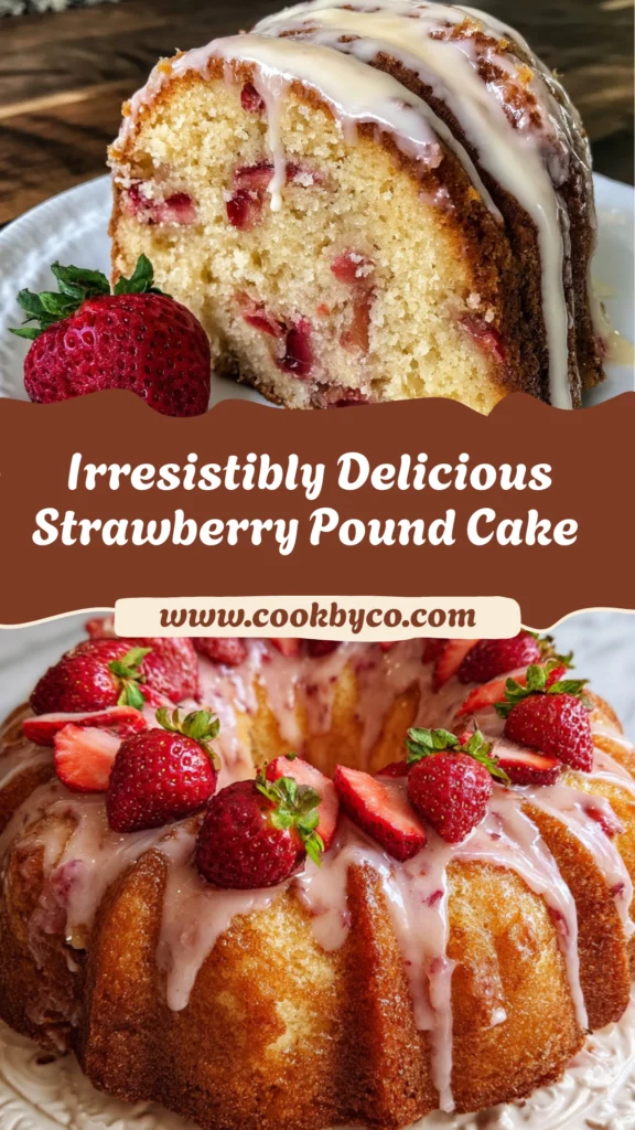 Strawberry Pound Cake