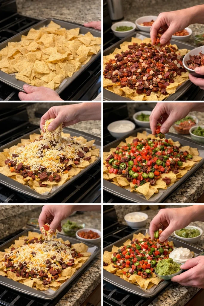 Turkey Bacon Nachos