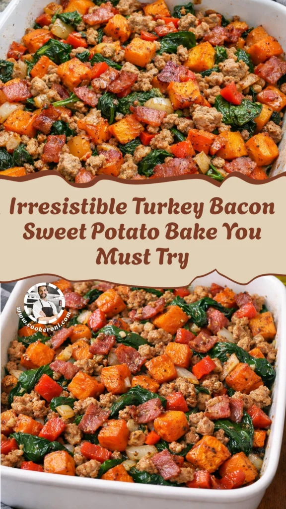 Turkey Bacon Sweet Potato Bake
