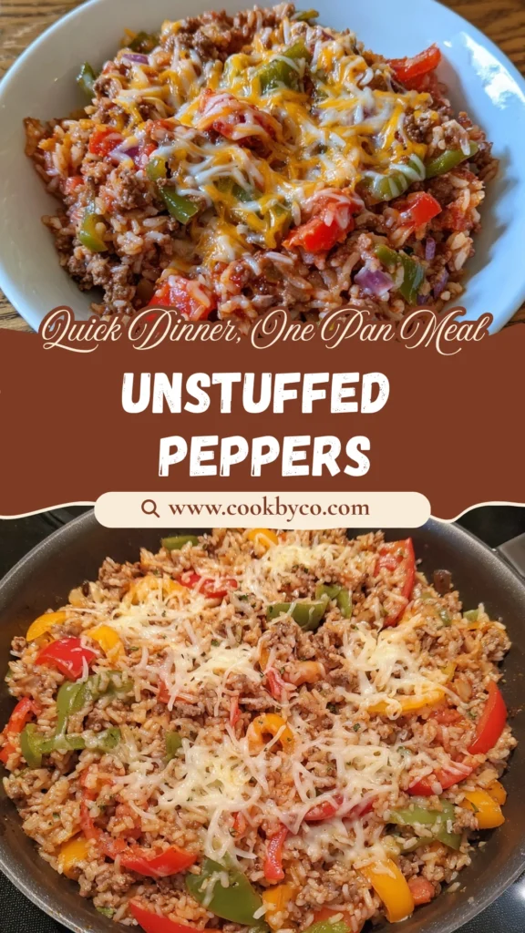 Unstuffed Peppers