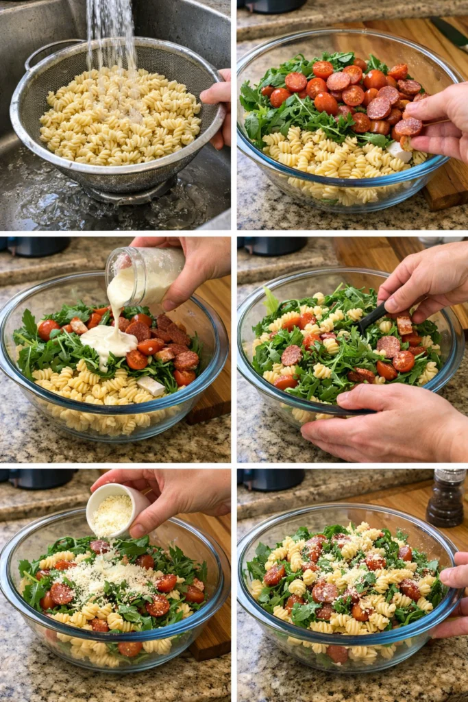Arugula Pasta Salad
