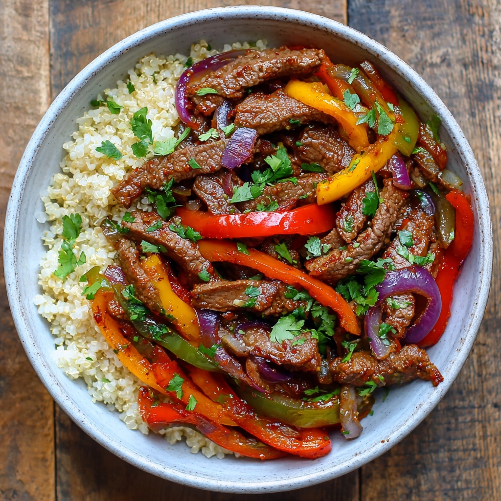 Beef Fajita Bowls