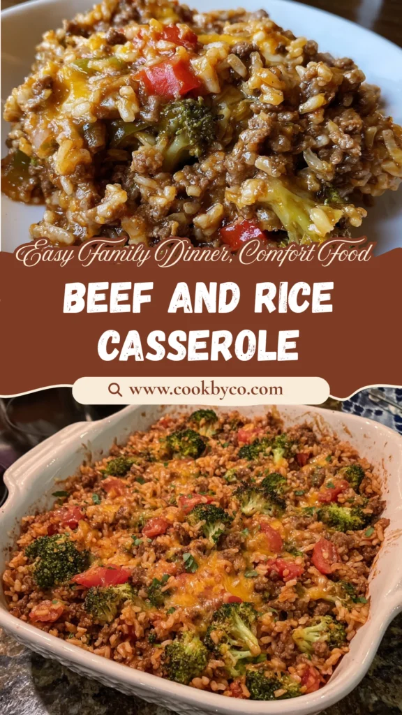 Beef and Rice Casserole