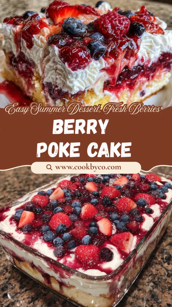 Berry Poke Cake