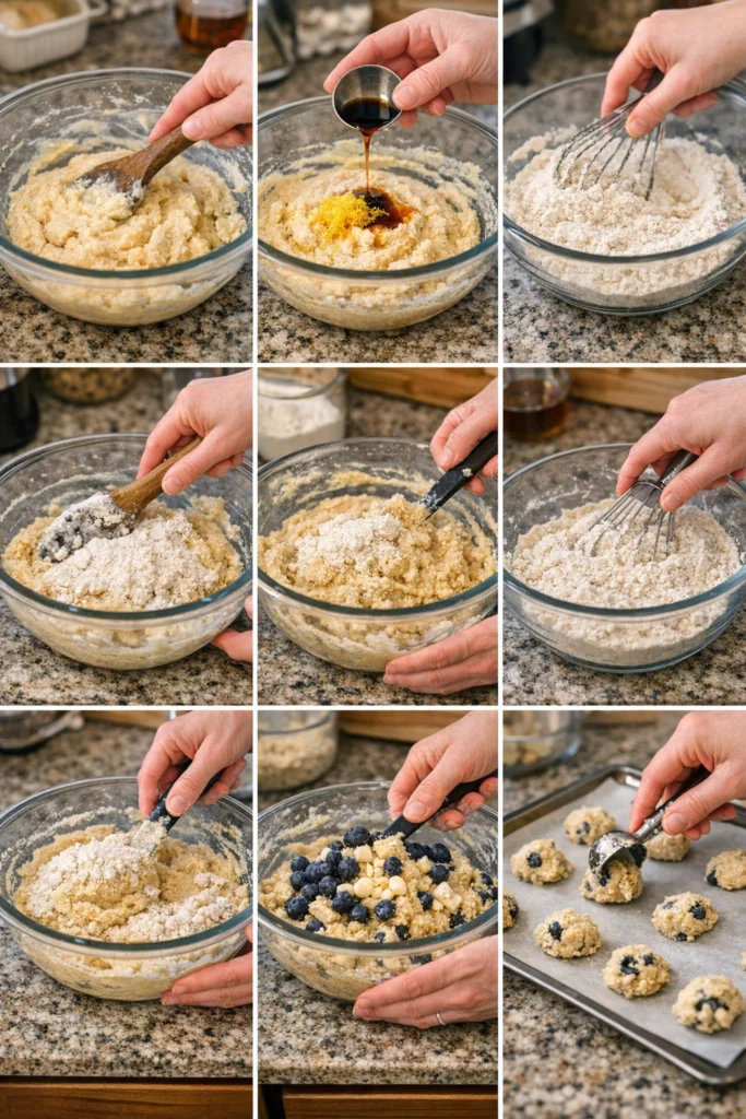 Blueberry Cheesecake Cookies