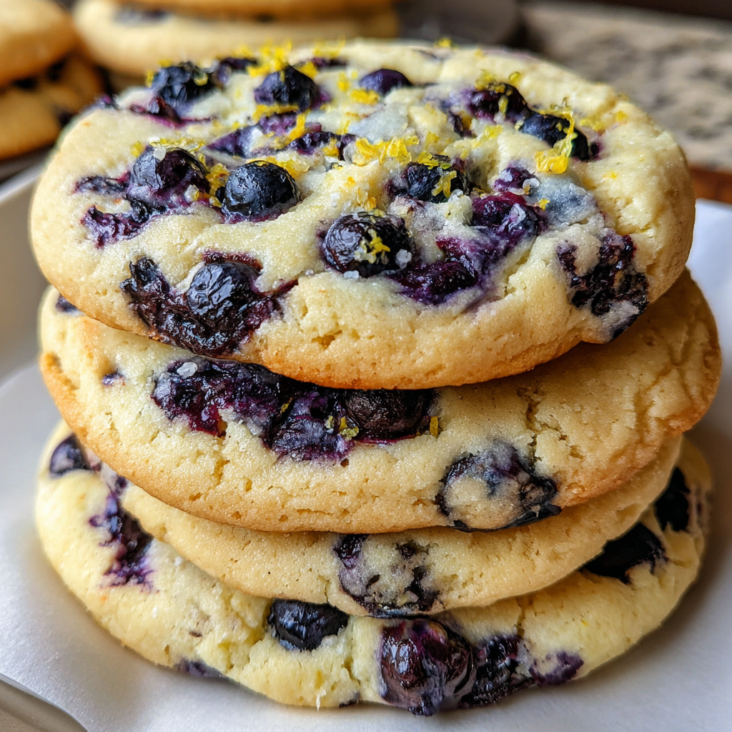 Blueberry Cheesecake Cookies