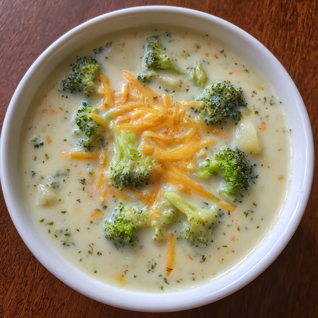 Broccoli Potato Cheese Soup