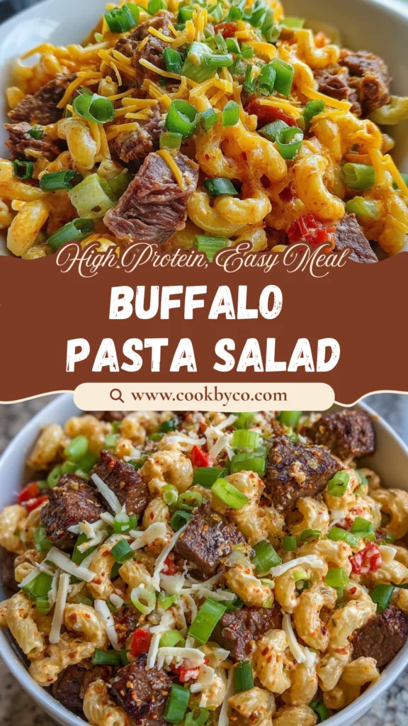 Buffalo Pasta Salad