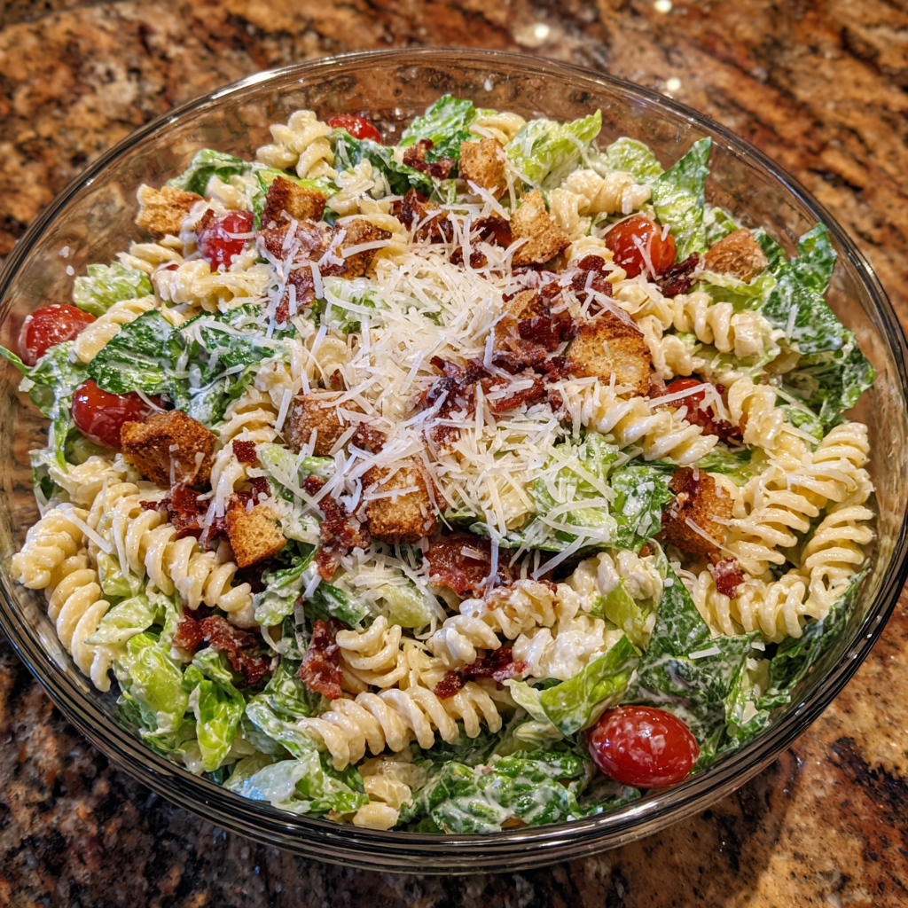 Caesar Pasta Salad