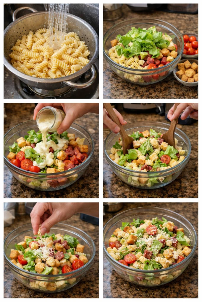 Caesar Pasta Salad