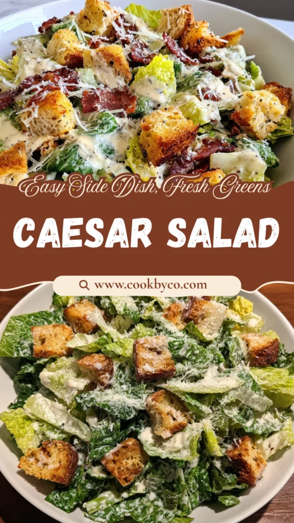 Caesar Salad with Homemade Dressing