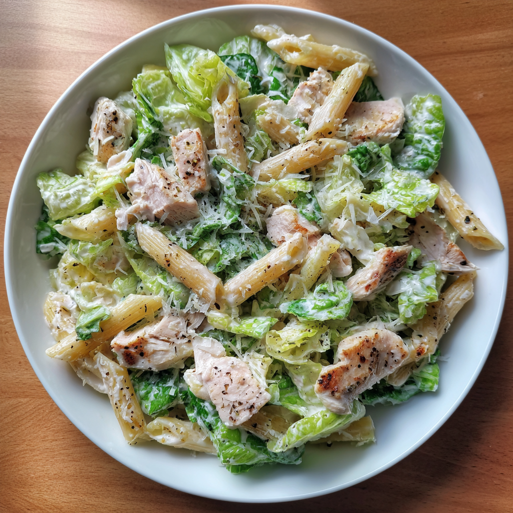 Chicken Caesar Pasta Salad