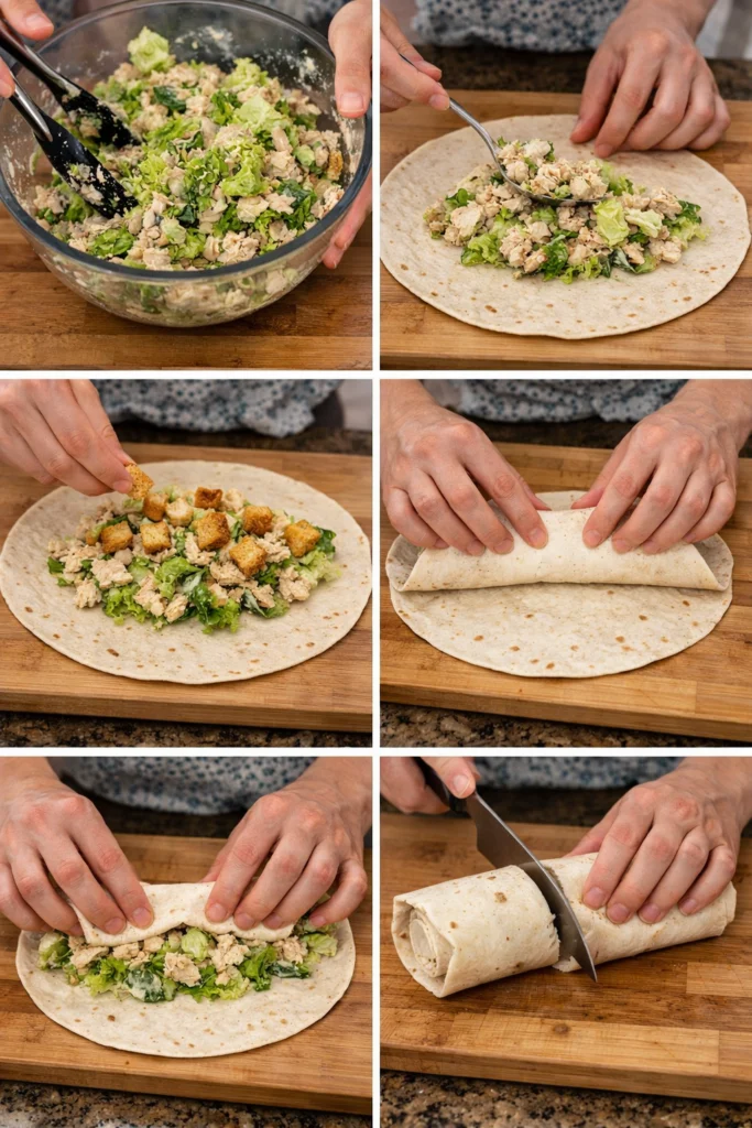 Chicken Caesar Wrap