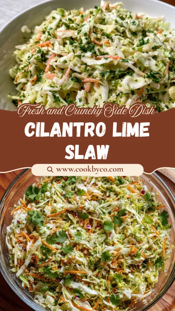 Cilantro Lime Slaw