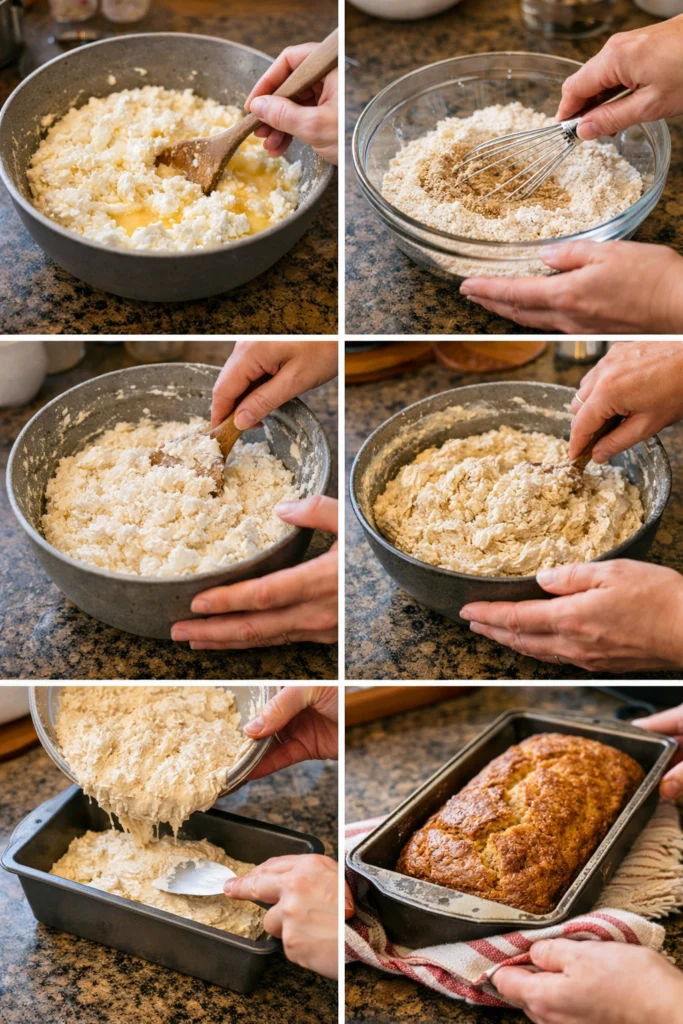 Cottage Cheese Cinnamon Roll