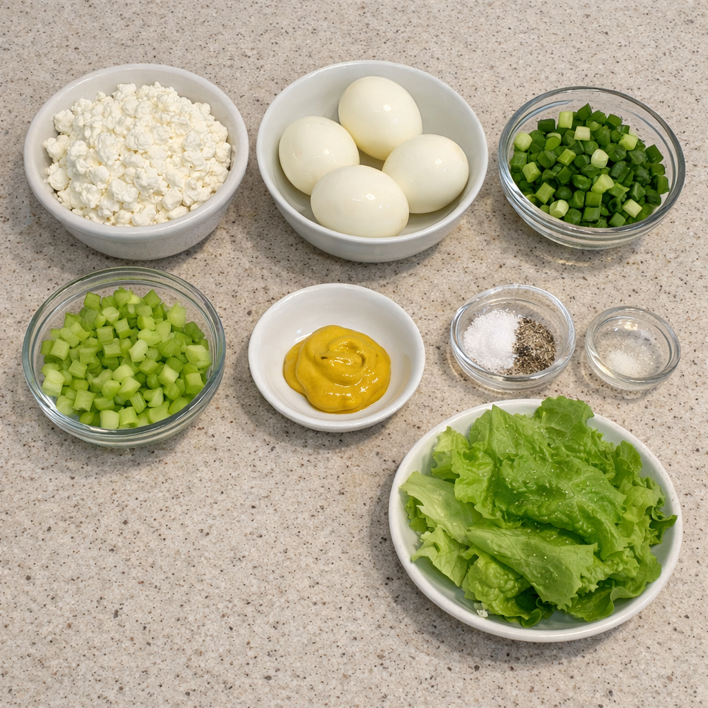 Cottage Cheese Egg Salad