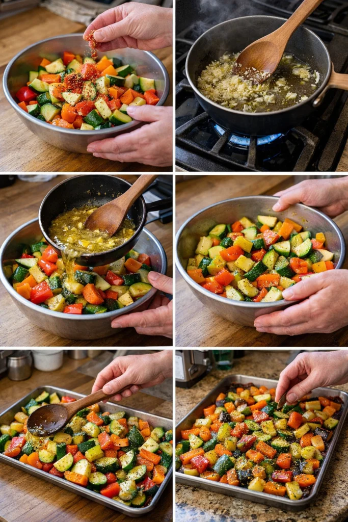 Cowboy Butter Roasted Vegetables