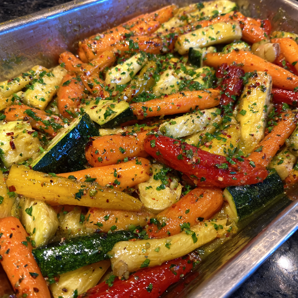 Cowboy Butter Roasted Vegetables