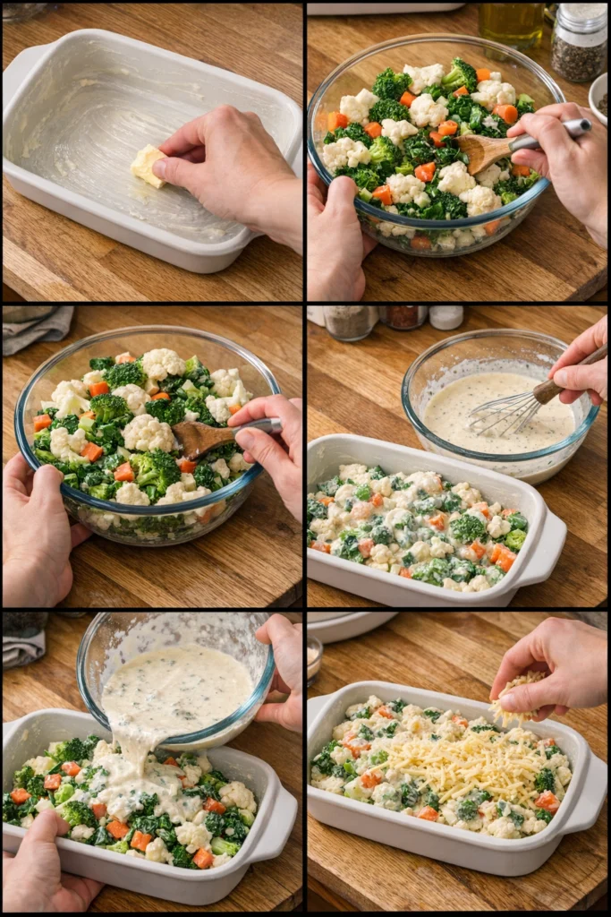 Creamy Vegetable Bake