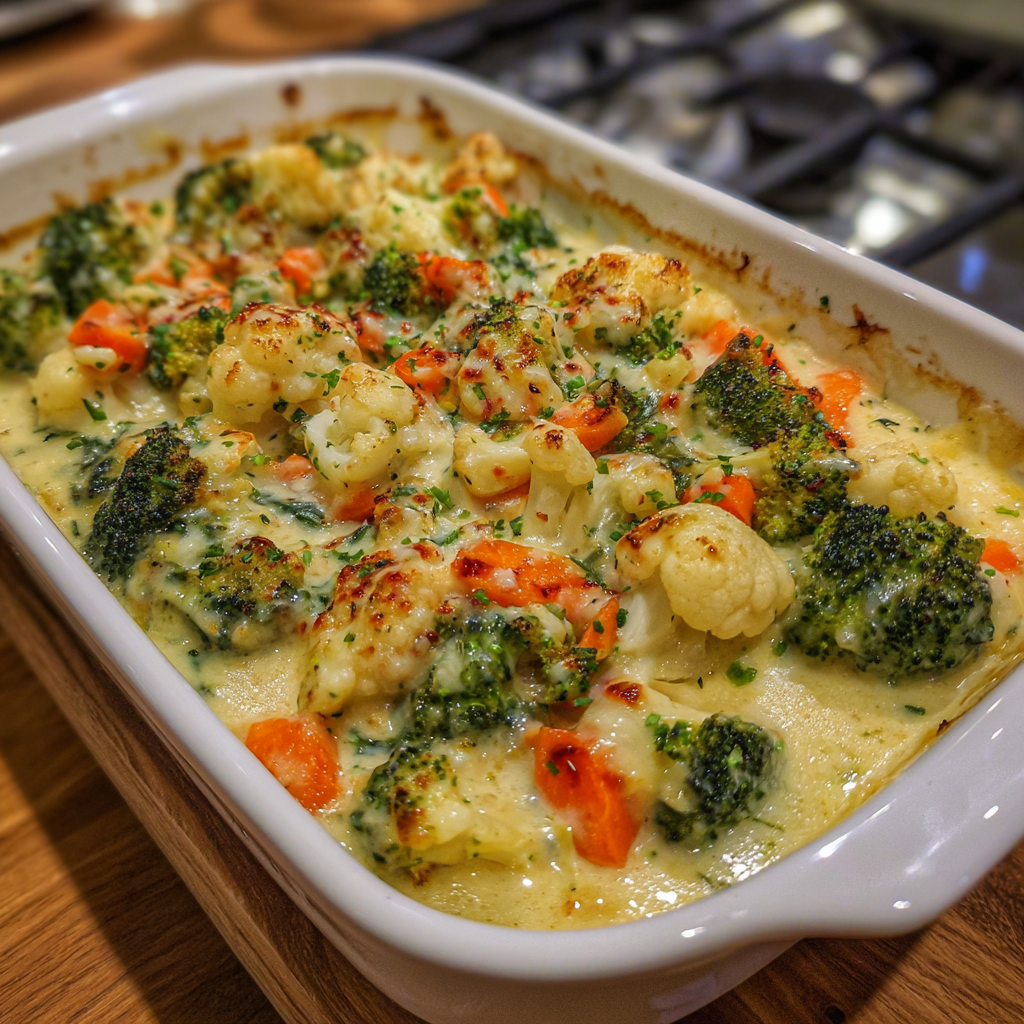 Creamy Vegetable Bake