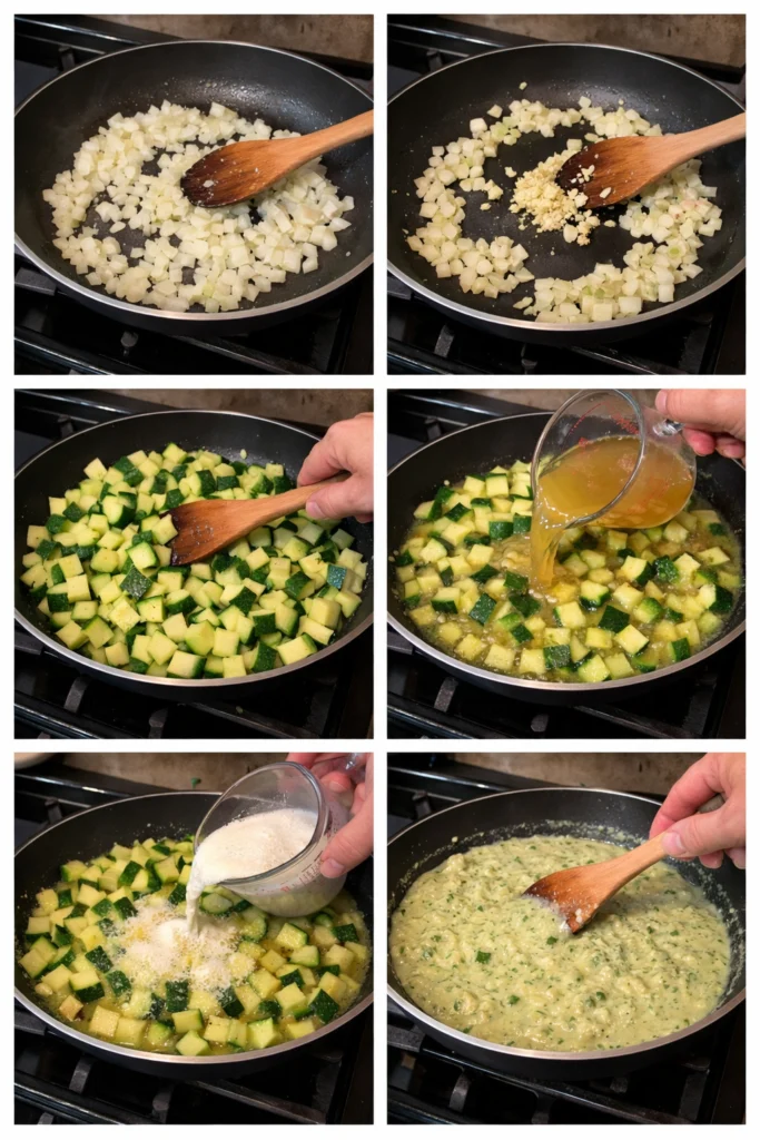 Creamy Zucchini Sauce