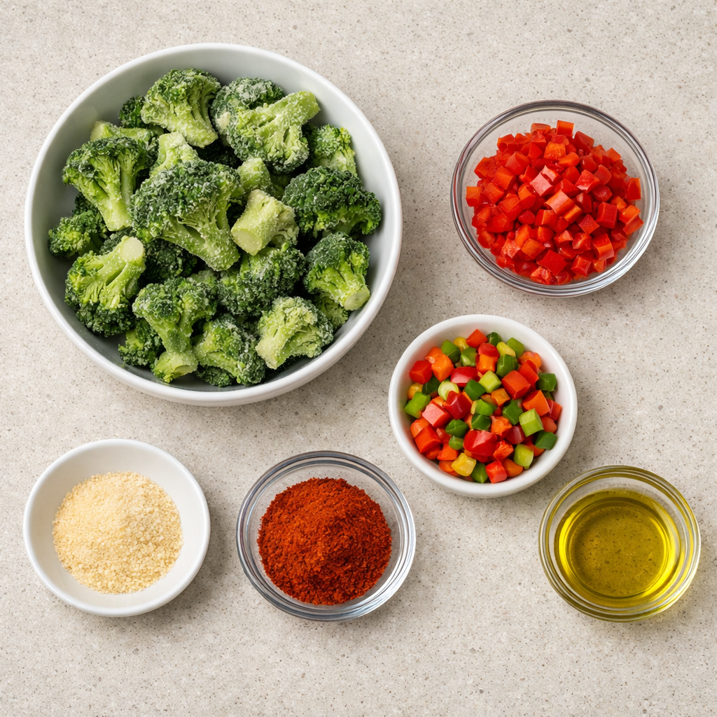 Crispy Air Fryer Frozen Broccoli