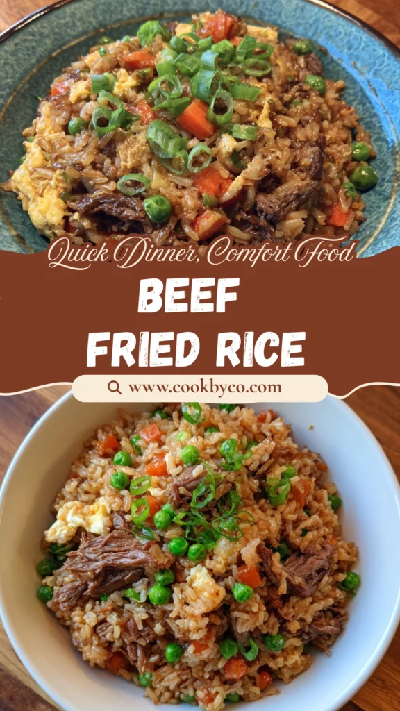 Crockpot Beef Fried Rice
